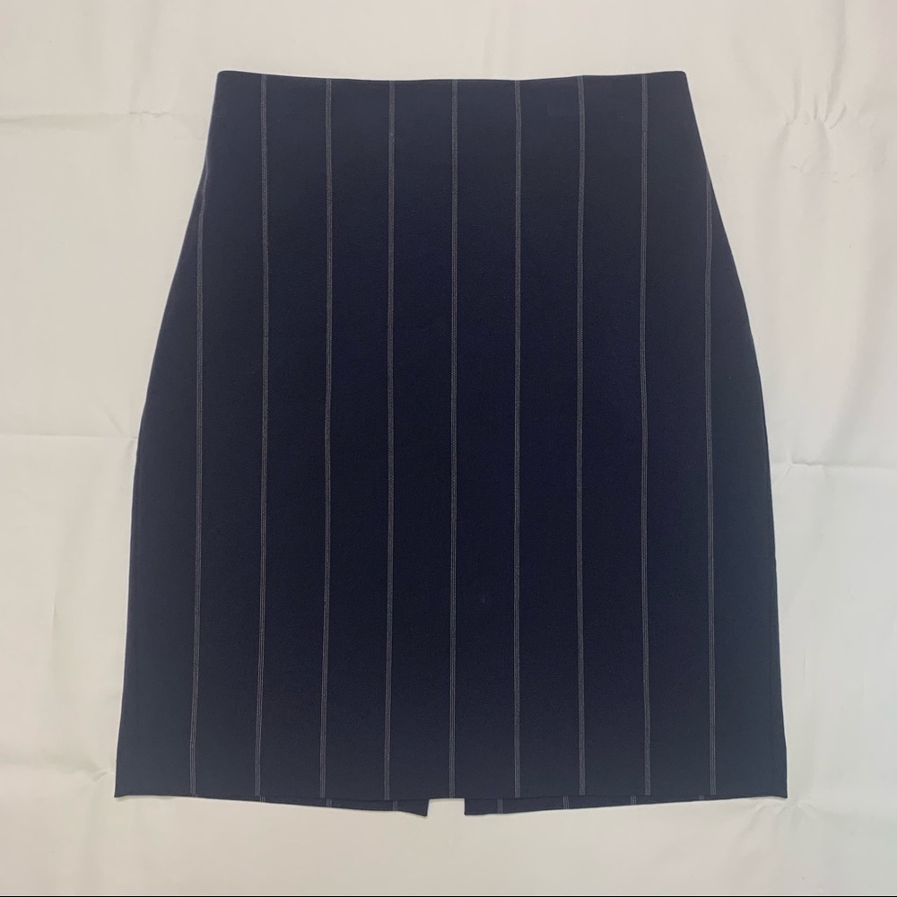 Express pencil skirt professional career pinstripe